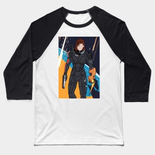 Commander Shepard Baseball T-Shirt